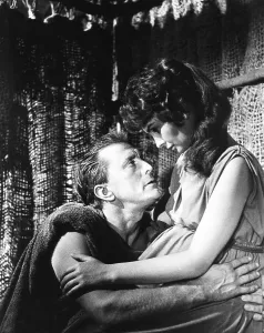 Images Dated 22nd July 2015: SPARTACUS, from left, Kirk Douglas, Jean Simmons, 1960