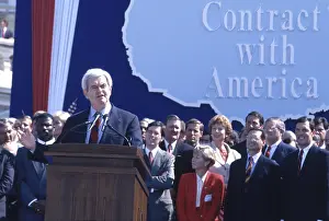 Speaking Prints: Speaker of the House, Newt Gingrich