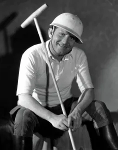 Smile Prints: SPENCER TRACY dressed for a game of polo, 2/21/33