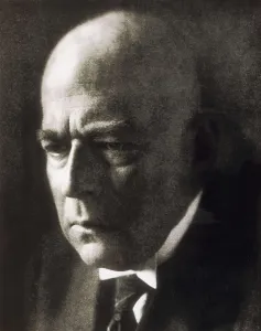 SPENGLER, Oswald (1880-1936). Portrait of Oswald Spengler. AISA/Everett Collection**US SALES ONLY**