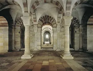 Germanic Prints: Speyer Cathedral. 1030-1061. GERMANY