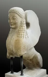 Athenai Prints: Sphinx. 560 -550 BC. Archaic Greek art
