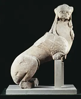 6th C Prints: Sphinx from Agost. 6th c. - 5th c