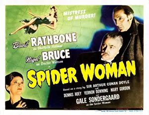 Gale Prints: SPIDER WOMAN, (aka SHERLOCK HOLMES AND THE SPIDER WOMAN)