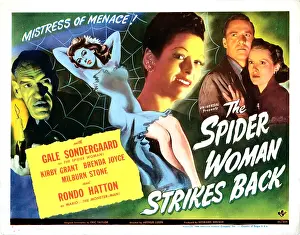 Gale Prints: THE SPIDER WOMAN STRIKES BACK, US lobbycard