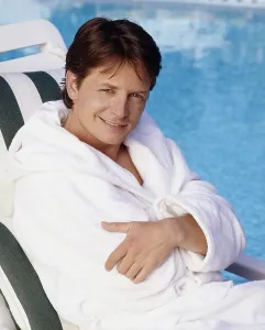 Bathrobe Prints: SPIN CITY, Michael J. Fox, 1997, 1996-2002