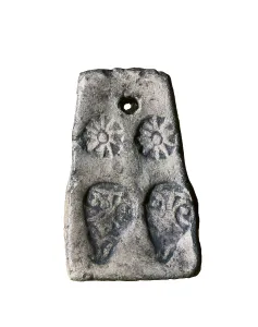 Iberian Prints: Spindle whorl. Iberian art. Ceramics