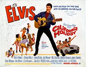 Mepc 1605 Prints: SPINOUT, (originally titled CALIFORNIA HOLIDAY), center: Elvis Presley, 1966