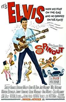 Guitar Prints: SPINOUT, (originally titled CALIFORNIA HOLIDAY)