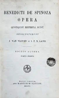 Dutchman Prints: SPINOZA, Benedict de (1632-1677)