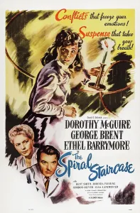 Images Dated 15th September 2005: THE SPIRAL STAIRCASE, US poster art, Dorothy McGuire, Ethel Barrymore, George Brent, 1946