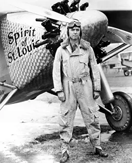 Flight Suit Prints: THE SPIRIT OF ST. LOUIS, James Stewart, 1957