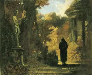 Old Women Prints: SPITZWEG, Carl (1808-1885). The Philosopher in the Park