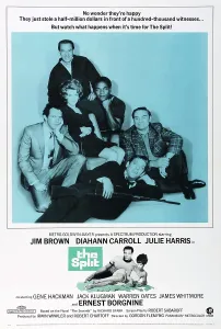 Klugman Prints: THE SPLIT, US poster, Jack Klugman (top)