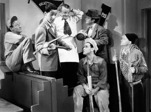 Images Dated 17th February 2015: SPOOK BUSTERS, from left, Huntz Hall