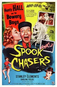 2014 Prints: SPOOK CHASERS, US poster, center from left: Darlene Fields
