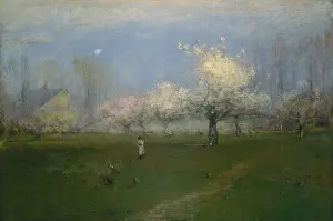 Spring Prints: SPRING BLOSSOMS, MONTCLAIR, NEW JERSEY