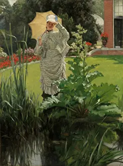 Skirt Prints: Spring Morning, by James Tissot