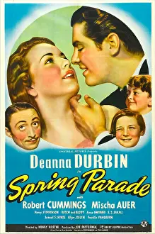 Remake Prints: SPRING PARADE, US poster, from left: Mischa Auer