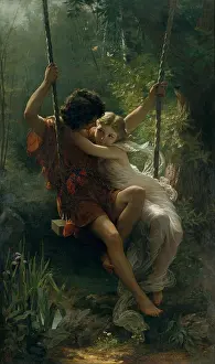 Sheer Prints: SPRINGTIME, by Pierre-Auguste Cot