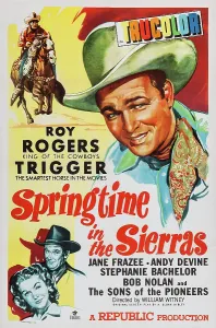 Images Dated 11th May 2009: SPRINGTIME IN THE SIERRAS, US poster art, top right: Roy Rogers, 1947