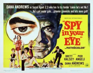 Images Dated 1st December 2014: SPY IN YOUR EYE, (aka BERLINO-APPUNTAMENTO PER LE SPIE), US poster art, Dana Andrews, 1965