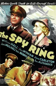 Esther Prints: THE SPY RING, US poster art, top from left: William Hall
