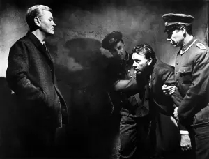 Burton Prints: THE SPY WHO CAME IN FROM THE COLD, Peter Van Eyck (l.) Richard Burton, 1965