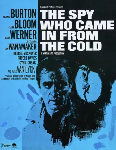 Burton Prints: THE SPY WHO CAME IN FROM THE COLD, Richard Burton on poster art, 1965