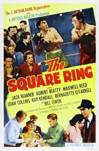 Images Dated 12th March 2014: THE SQUARE RING, US poster, top: seated bottom from left: Eddie Byrne