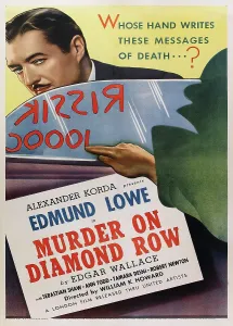 Lowe Prints: THE SQUEAKER, US poster art, Edmund Lowe, 1937