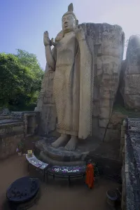 Ceylon Prints: SRI LANKA. Aukana. Aukana Buddha (5th c)