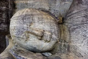 Buddha Prints: SRI LANKA. Polonnaruwa. Gal Vihara or Rock Temple (12th c)
