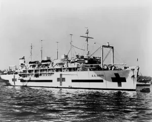 Teaching Prints: The SS HOPE was a peace-time hospital ship that took health education