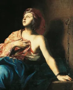Punishment Prints: St Agatha in Prison, by Massimo Stanzione