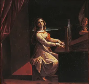Room Prints: St Cecilia, by Ludovico Carracci