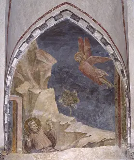 Habit Prints: St. Francis receiving the stigmata (San Francesco riceve le stigmate)