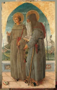 Gesturing Prints: St Francis and St Anthony Abbot