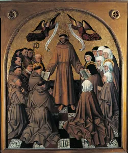 Habit Prints: St Francis Submits the Rule to the Franciscan Orders