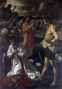 Martyr Prints: St Januarius Martyrdom, by Paolo Finoglio