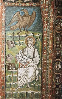 Bizantium Prints: St. John the Evangelist represented with the eagle