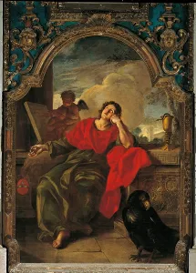 Picture Frame Prints: St John the Evangelist, by Santo Piatti