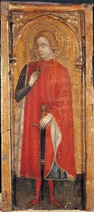 One Young Man Only Prints: St Julian, by Giovanni di Pietro da Pisa