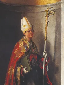 Clergy Prints: St Louis of Toulouse, by Sebastiano Luciani known as Sebastiano del Piombo