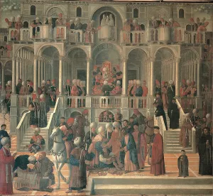 Healing Prints: St Mark Healing Anianus, by Giovanni Mansueti
