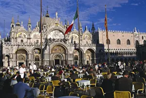 Tourists Prints: St. Mark's Basilica. ITALY