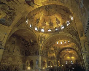 Venetians Prints: St. Mark's Basilica. ITALY