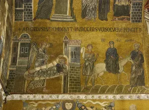 Byzantine Prints: St Marks Basilica, Venice, by Unknown Artist