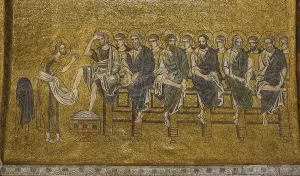 Foot Prints: St Marks Basilica, Venice, by Unknown Artist
