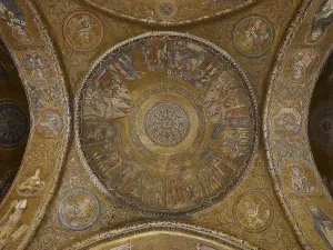 Byzantine Prints: St Marks Basilica, Venice, by Unknown Artist